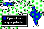 Opievallmons ursprungslnder